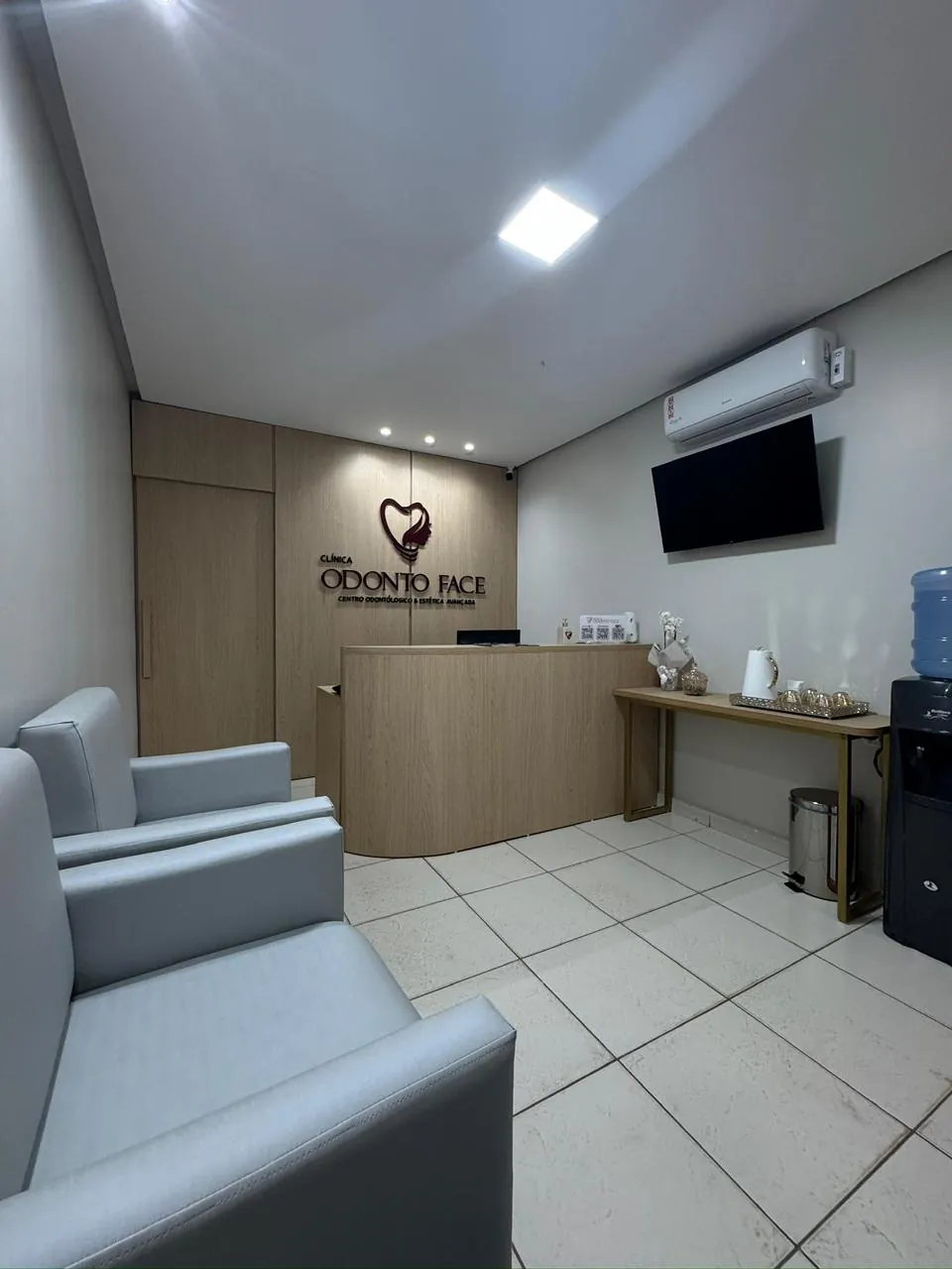 Recepção da Clínica Odonto Face
